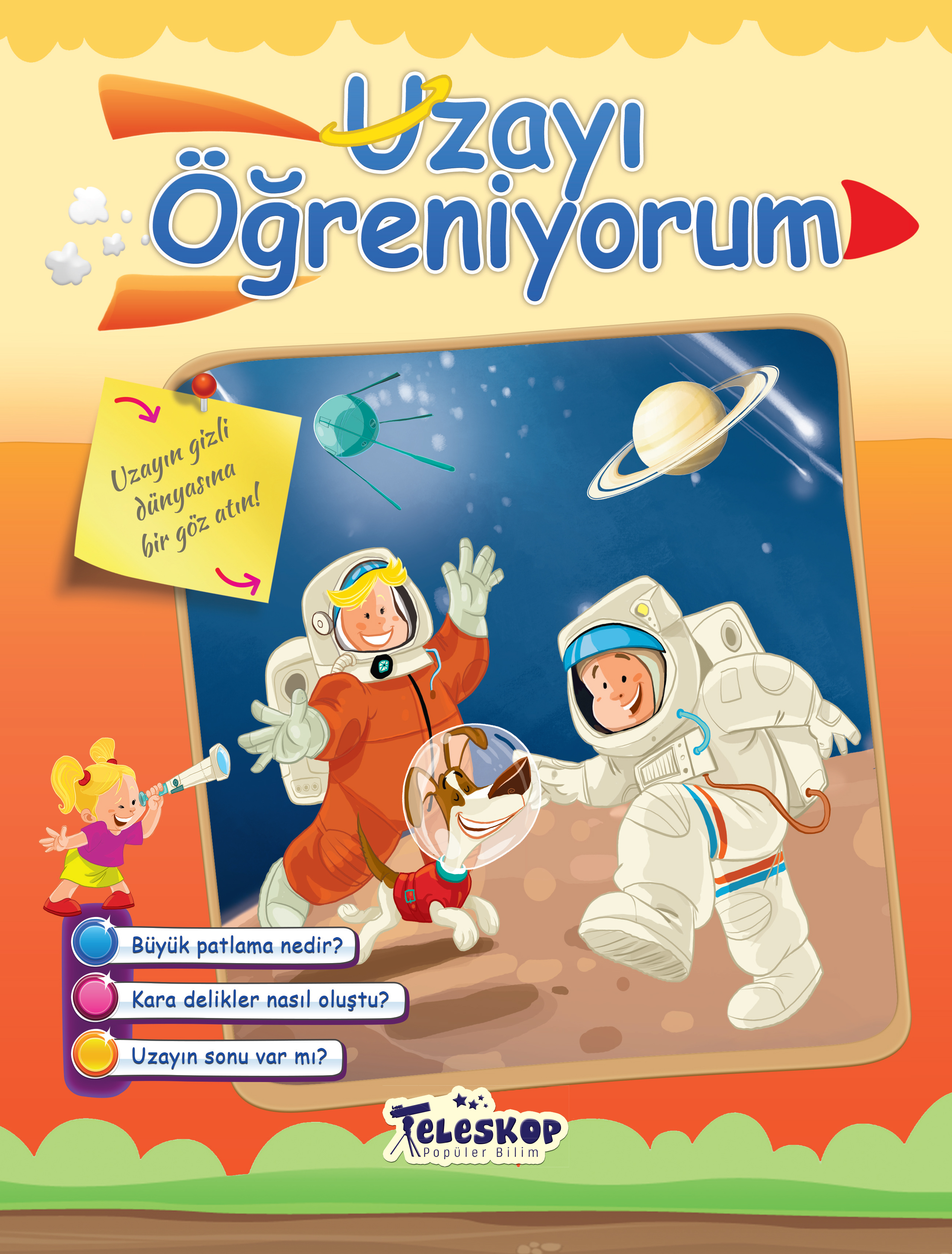 TELESKOP POPÜLER BİLİM YAYINLARI - Tel: 0216 387 00 59 - Faks: 0216 387 00 39 - Yunus Emre Mahallesi Barbaros Caddesi No:28/B-2 Yenidoğan - Sancaktepe - İstanbul - www.teleskoppopulerbilim.com - info@teleskoppopulerbilim.com - teleskoppopulerbilim@gmail.com